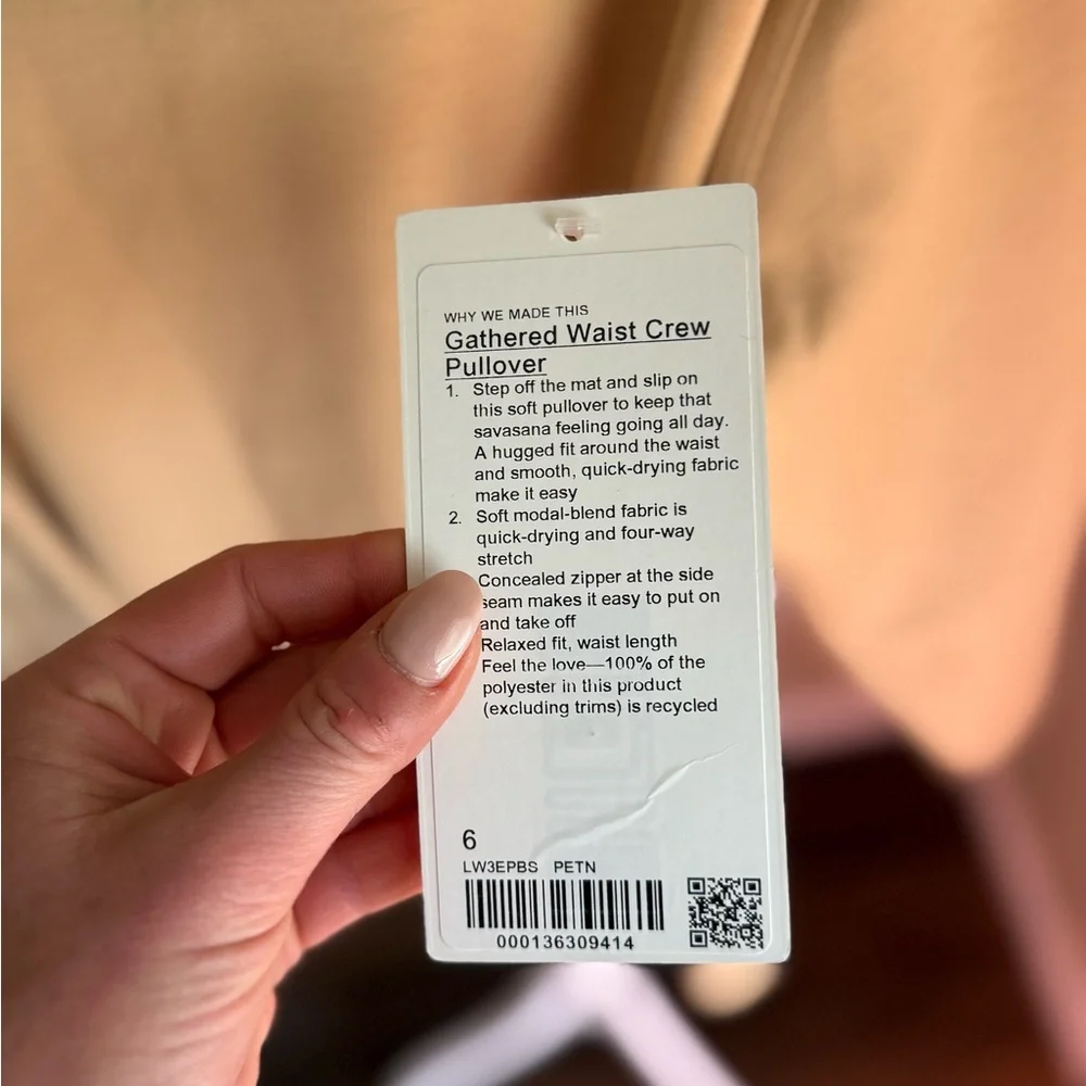 lululemon athletica Women's Crewneck Sweatshirt in Beige - Picture 3 of 5